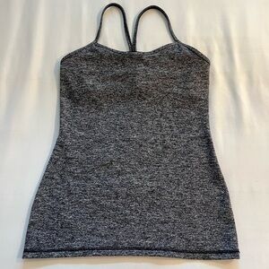 lululemon grey flow y tank